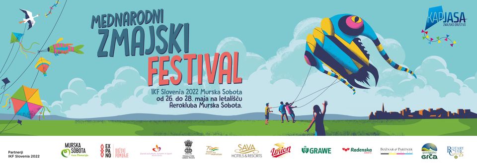 International Kite Festival Slovenia in Murska Sobota (26-28 May 2022)